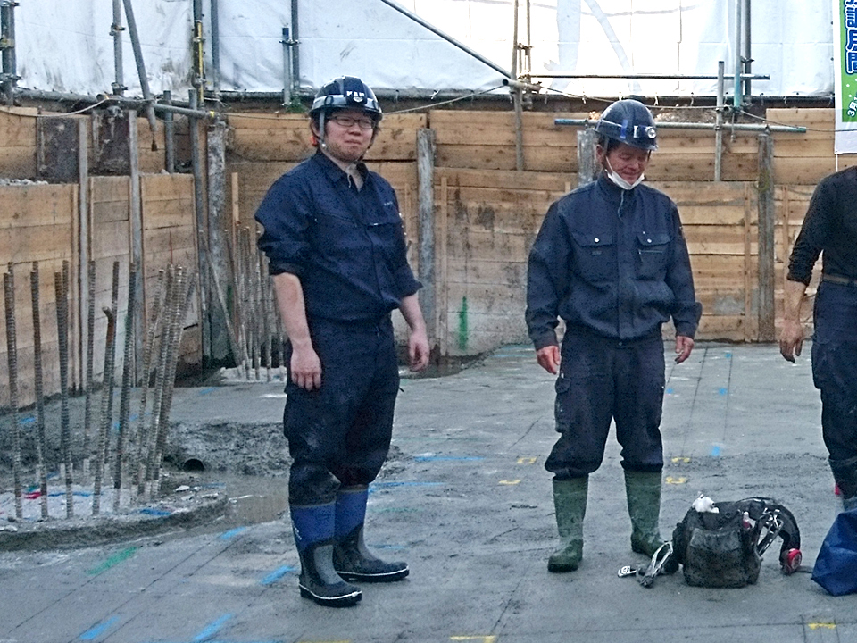 建築土木測量・墨出しの株式会社かう